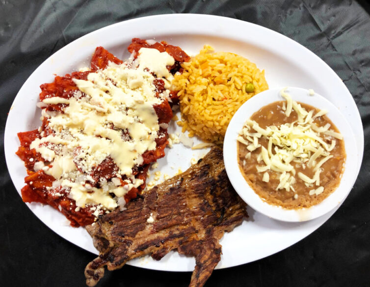 Chilaquiles and Steak